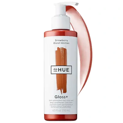 Shop Dphue Gloss+ Semi-permanent Hair Color And Deep Conditioner Strawberry 6.5 oz/ 192 ml