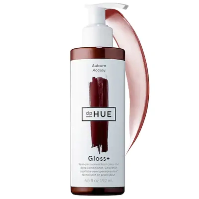 Shop Dphue Gloss+ Semi-permanent Hair Color And Deep Conditioner Auburn 6.5 oz/ 192 ml