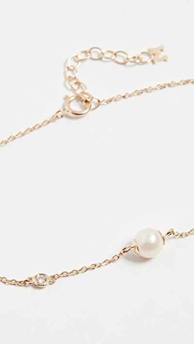 Shop Mateo 14k Pearl And Diamond Chain Bracelet