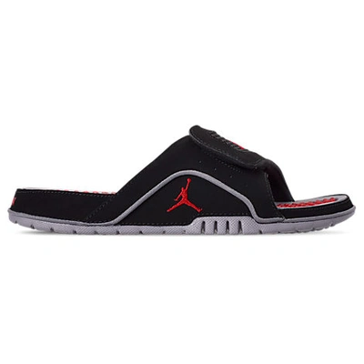 Shop Nike Men's Jordan Hydro 4 Retro Slide Sandals In Black Size 9.0