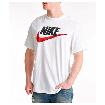 Shop Nike Sportswear Brand Mark T-shirt In White