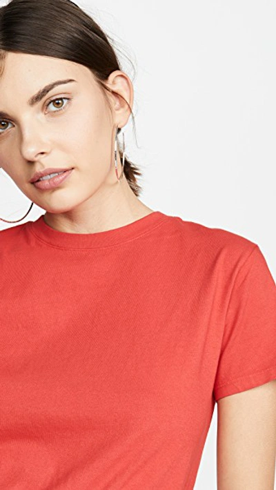 Shop Hanes X Karla The Crew Tee In Red