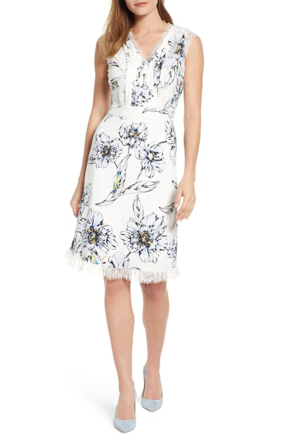 karl lagerfeld black lace dress