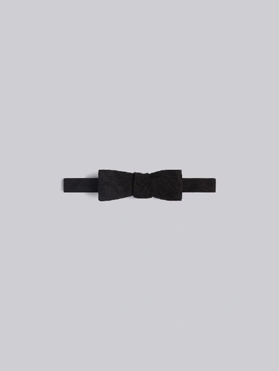 Shop Thom Browne Silk Faille Bow Tie In Black