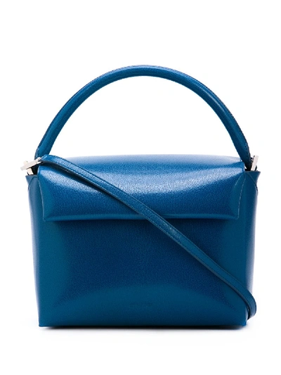 Shop Jil Sander Shoulder Bag - Blue