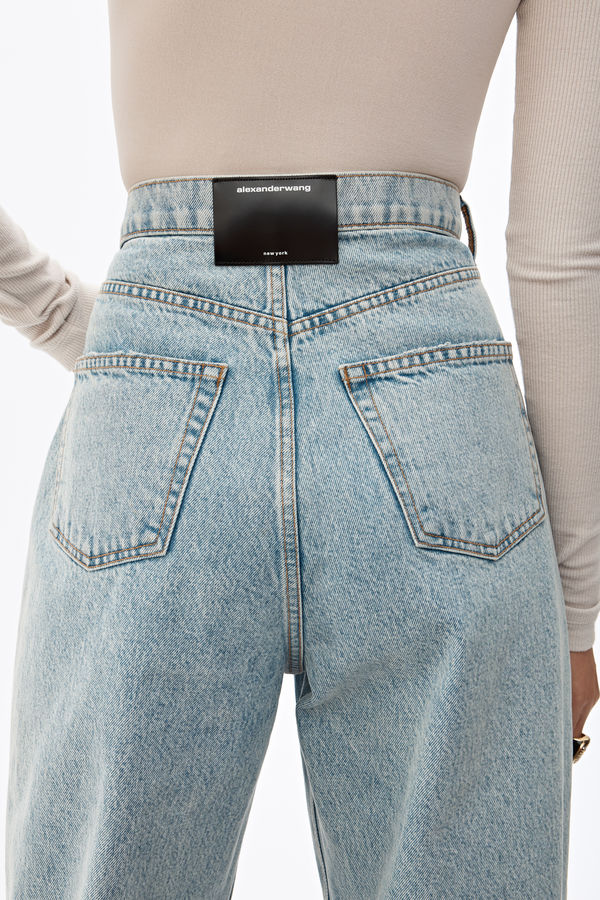 alexander wang pleated jeans