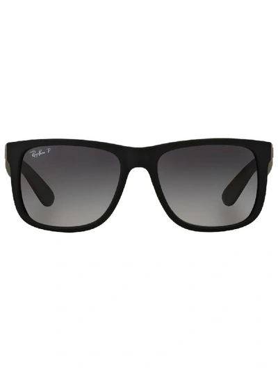 Shop Ray Ban Justin Sunglasses In Black