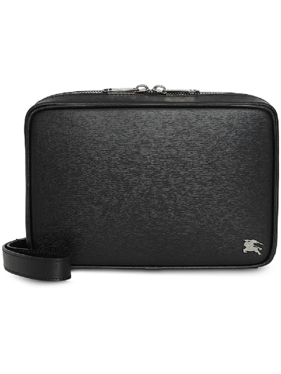 Shop Burberry London Travel Pouch - Black