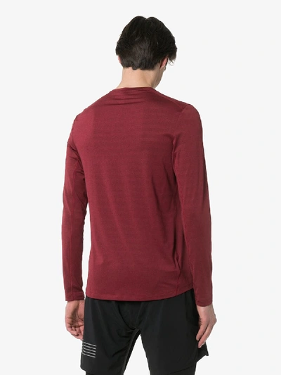 Shop Salomon S/lab Red Performance Long Sleeved T-shirt