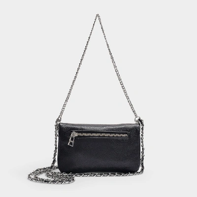 Zadig & Voltaire Rock Nano Hobo Bag - Black - Leather In Black