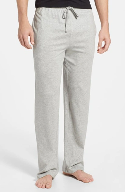 Shop Polo Ralph Lauren Pajama Pants In Andover Heather