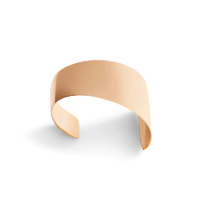 Shop Aurate Arc Cuff In Gold/ Pink