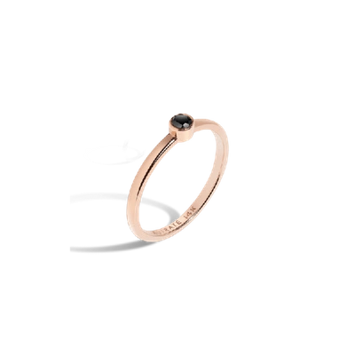 Shop Aurate White Diamond Ring In Gold/ Pink