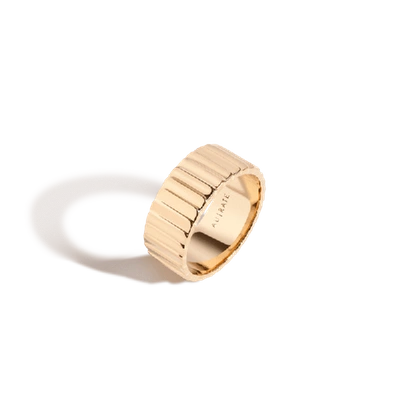 Shop Aurate Infinity Ring In Gold
