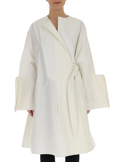 Shop Jil Sander Grayson Dress In White