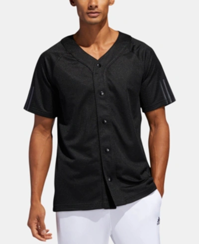 Adidas Originals Adidas Men's Baseball Jersey In Black | ModeSens