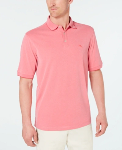 Shop Tommy Bahama Men's All Square Polo, Created For Macy's In Pink