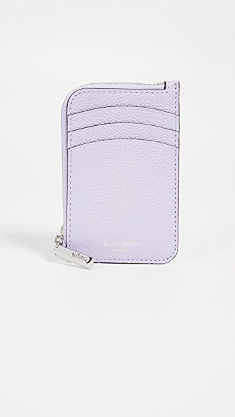 margaux leather zip card holder