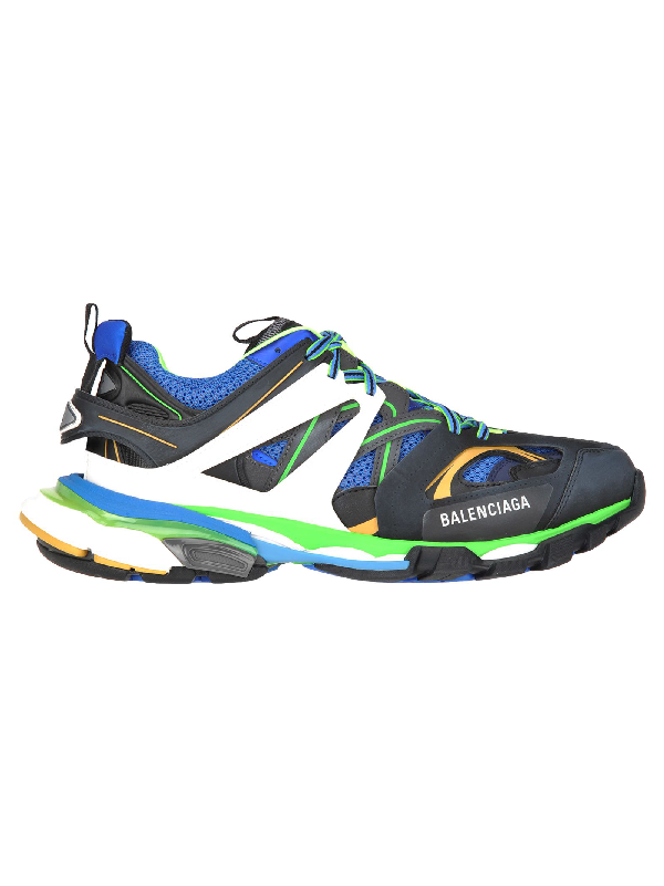 balenciaga sneakers black and green