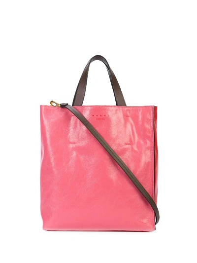 Shop Marni Museo Soft Bag - Pink