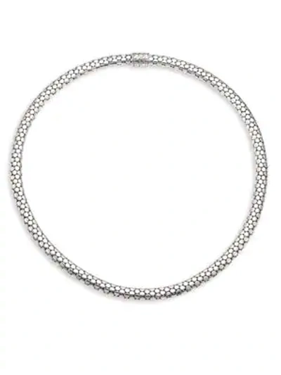 Shop John Hardy Women's Dot Sterling Silver Small Chain Necklace