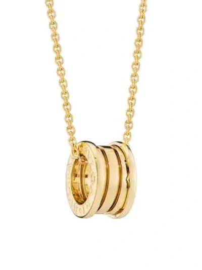 Shop Bvlgari Women's B.zero1 18k Yellow Gold Necklace