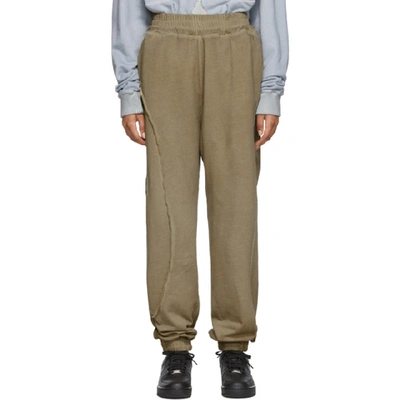 Shop A-cold-wall* Taupe Restitch Lounge Pants In Sc15 3taupe