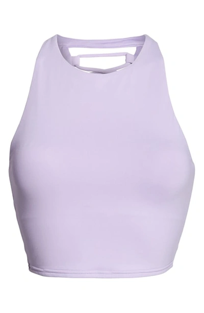 Shop Alo Yoga Movement Sports Bra In Ultraviolet