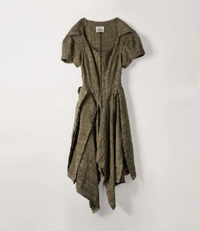 Shop Vivienne Westwood Court Dress Grey