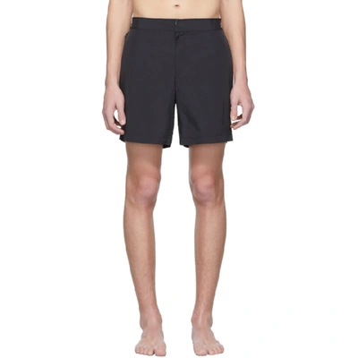 Shop Tiger Of Sweden Black Unton Swim Shorts In 050 Black