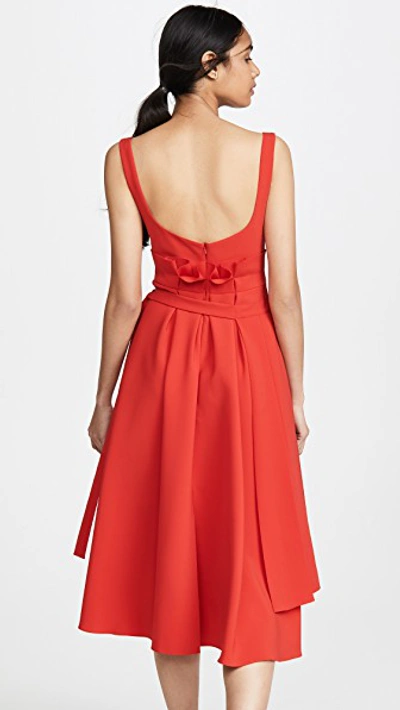 Shop A.w.a.k.e. Camilla Dress In Red