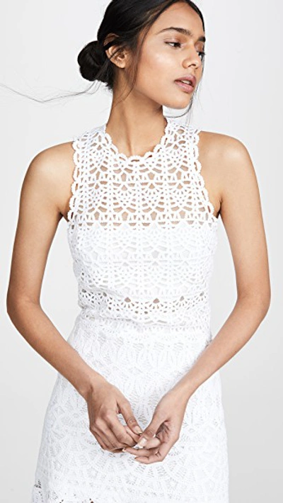 Shop Jonathan Simkhai Handkerchief Dress In White