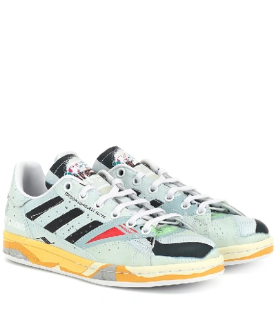 Shop Adidas Originals Torsion Stan Smith Sneakers In Multicoloured