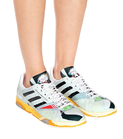 Shop Adidas Originals Torsion Stan Smith Sneakers In Multicoloured