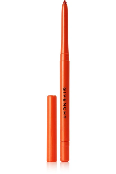 Shop Givenchy Khôl Couture Waterproof Eyeliner - Tangerine 09 In Orange