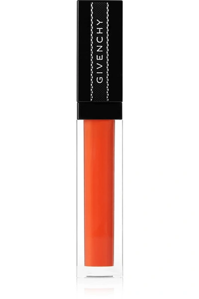 Shop Givenchy Gloss Interdit Vinyl In Orange