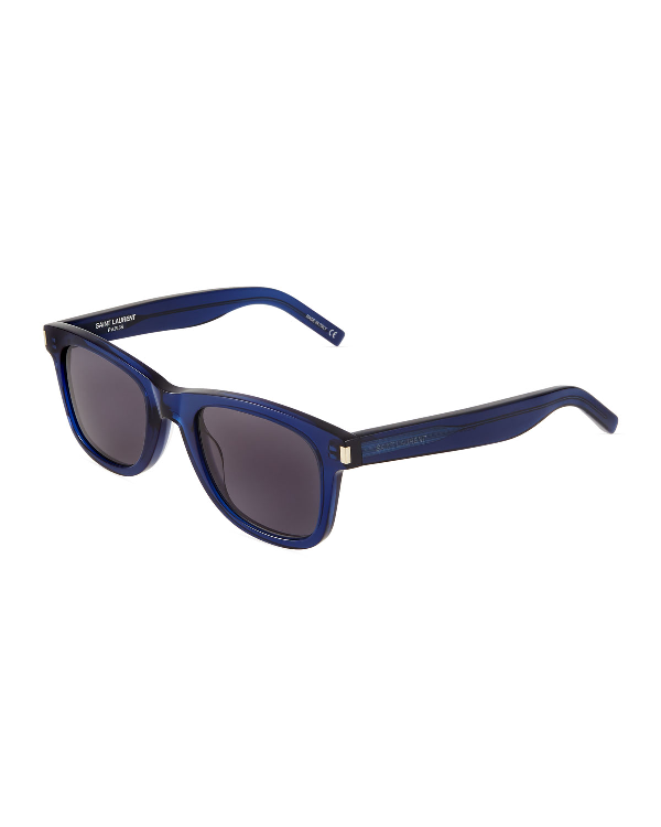 saint laurent square acetate sunglasses