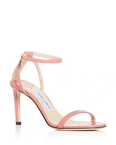 Shop Jimmy Choo Women's Minny 85 High-heel Sandals In Candy Floss