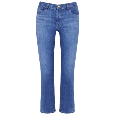 Shop J Brand Selena Blue Bootcut Jeans