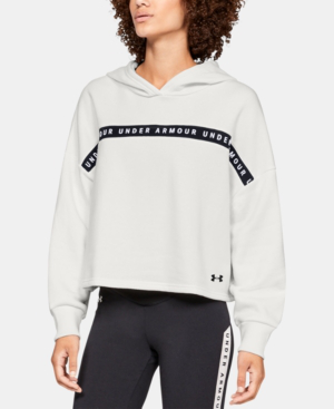 under armour cropped hoodie