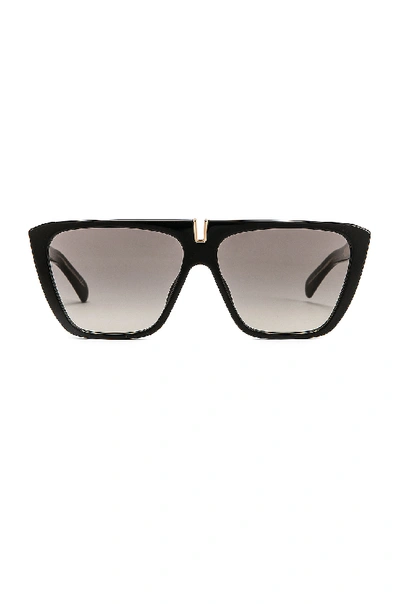 Shop Givenchy Rectangle Sunglasses In Black