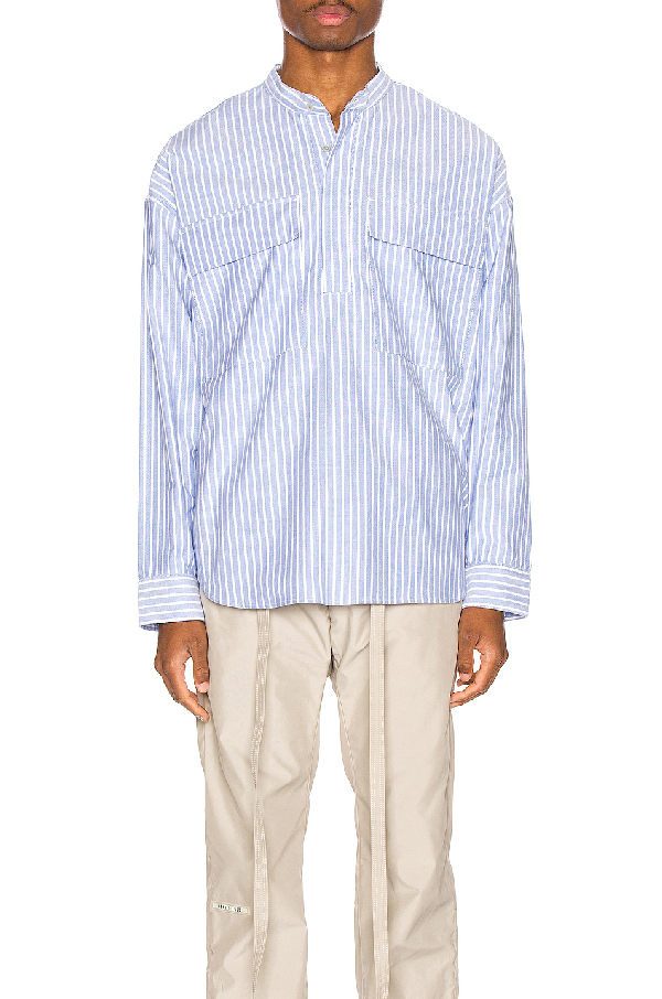 fear of god striped shirt