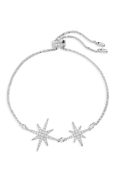 Shop Apm Monaco Meteorites Starburst Bracelet In Silver