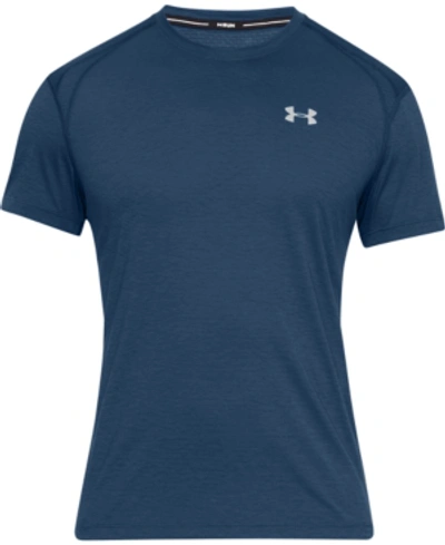 Shop Under Armour Men's Logo T-shirt In Dark Blue