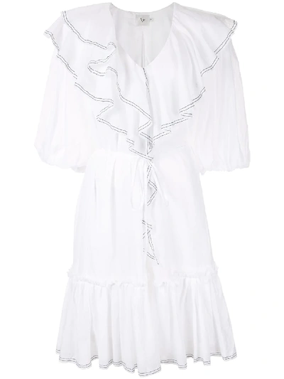 Shop Aje Wycombe Dress - White