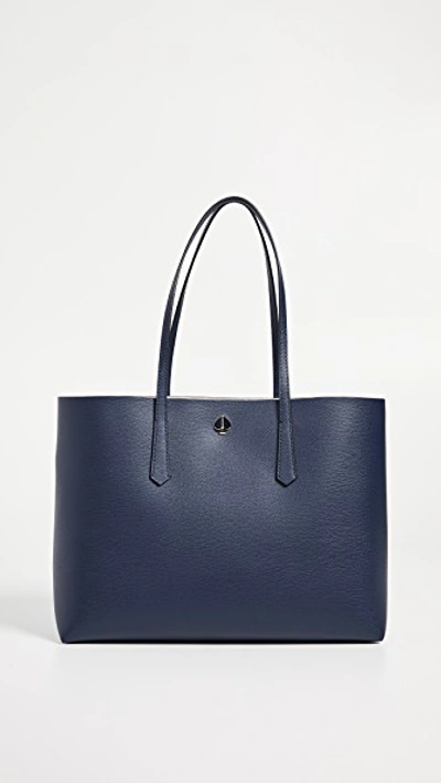 Shop Kate Spade Molly Large Tote In Blazer Blue