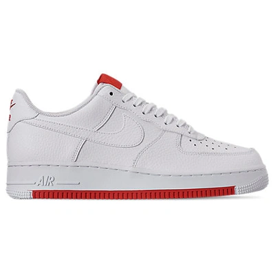 Shop Nike Men's Air Force 1 '07 1 Casual Shoes In White Size 13.0 Leather
