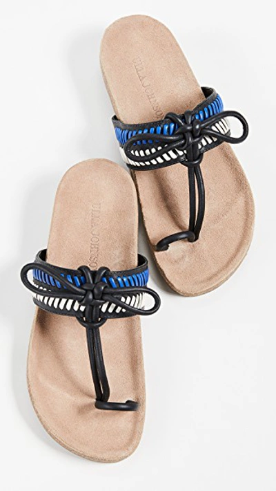 Shop Ulla Johnson Jini Flip Flops In Marine