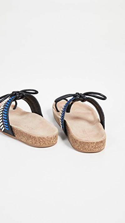 Shop Ulla Johnson Jini Flip Flops In Marine