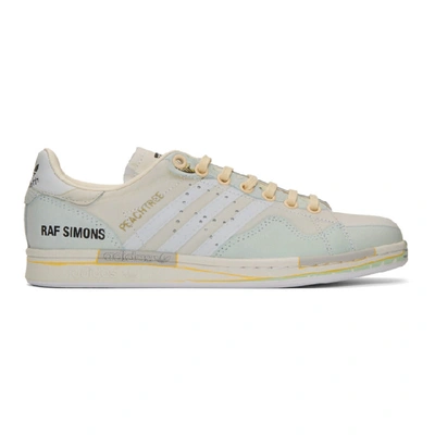 Shop Raf Simons Off-white Adidas Originals Edition Peachtree Stan Smith Sneakers In 00014 Offwh